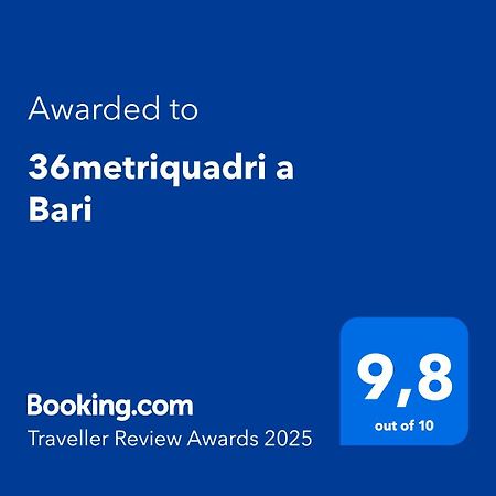 "36Metriquadri" A Bari Lägenhet Exteriör bild